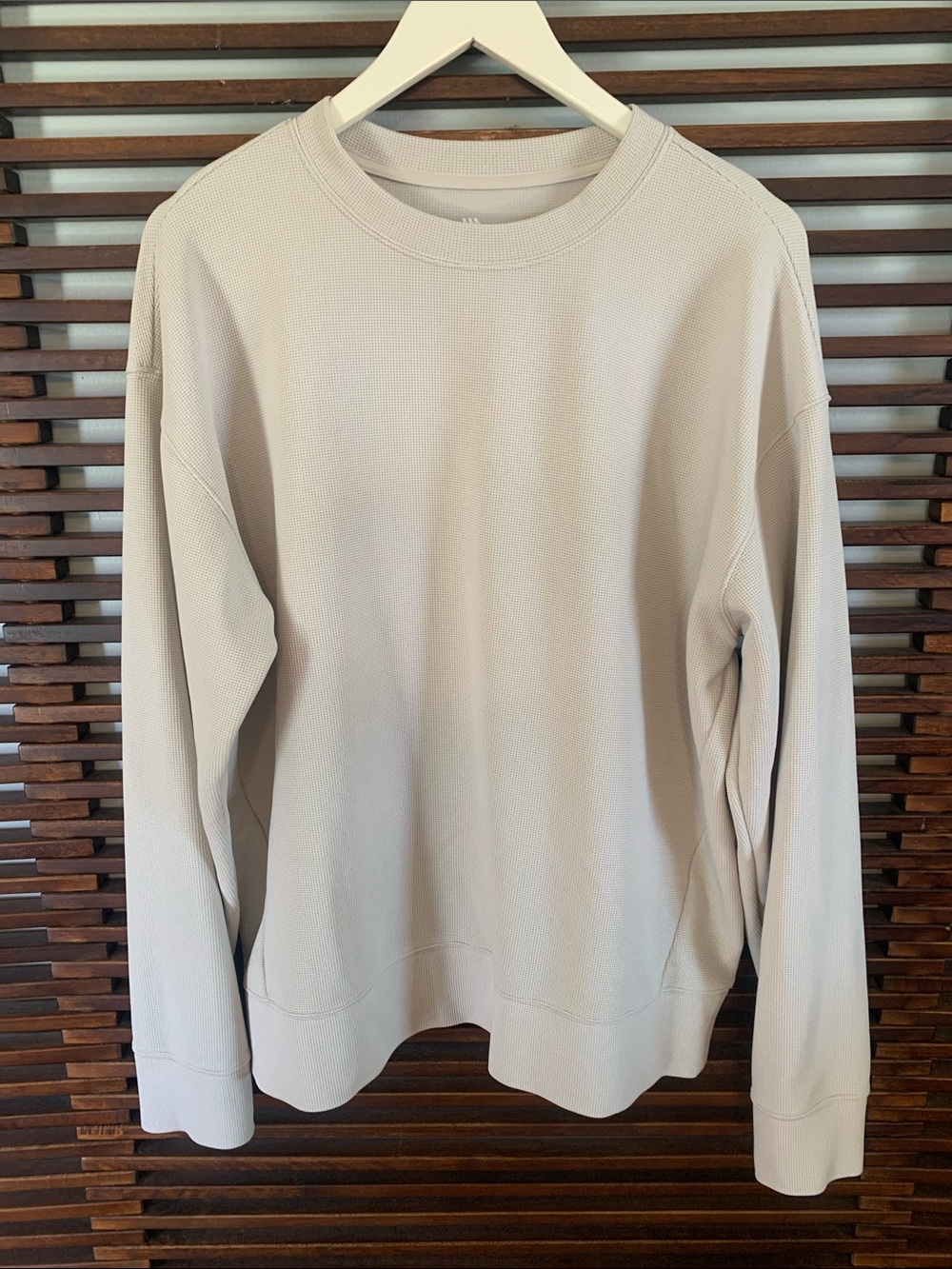 all in motion Light Beige Crewneck Top